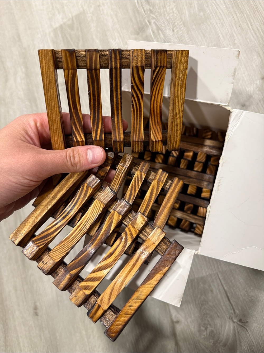 Wooden Soap Holders - 9 Count